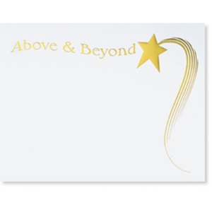 Above and Beyond Specialty Certificates | PaperDirect's