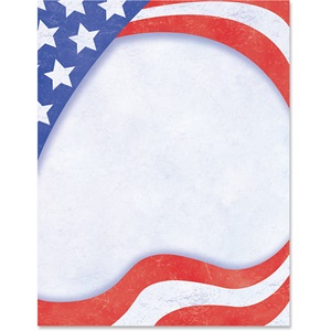 Patriotic Border Papers | PaperDirect's