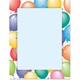 Party Balloons Border Papers | PaperDirect's