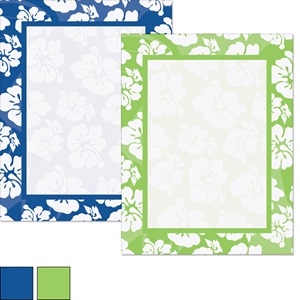 Luau Border Papers | PaperDirect's