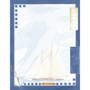 Sailing Border Papers | PaperDirect's