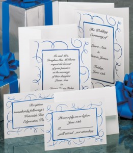 Loops Flat Invitations by PaperDirect