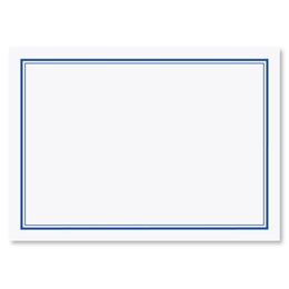 3.5 in x 4.875 in Bordered Reception Card, Pack of 28