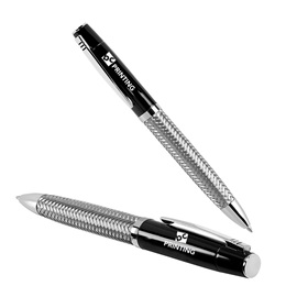 Woven Steel Barrel Pen