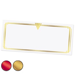 8.5 x 3.6 in Triumph Foil-Stamped Gift Certificates, Pack of 150