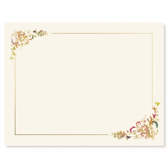 Decorative Specialty Certificates Paper Direct