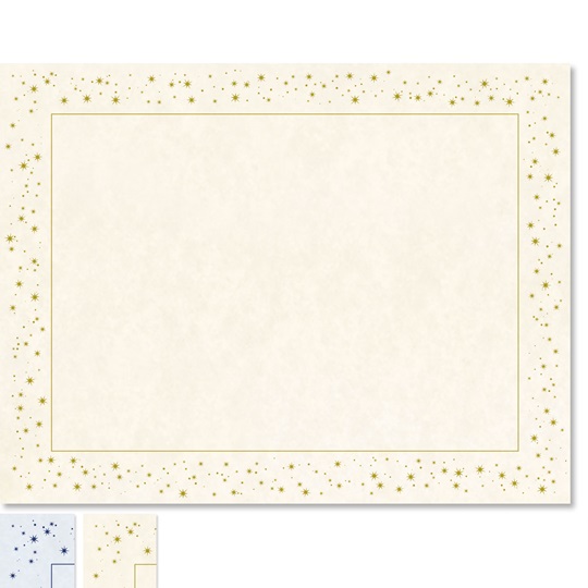 Mini Stars Standard Certificates Paper Direct