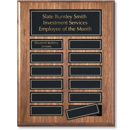 Employee Of The Month Perpetual Award Plaque Paper Direct