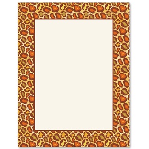 Leopard Borders Template Page 6 | Leopard Border Vector Art, Icons,
