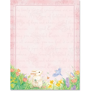 Easter Time Border Papers | PaperDirect's