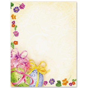 Easter Egg Soiree Border Papers | PaperDirect's