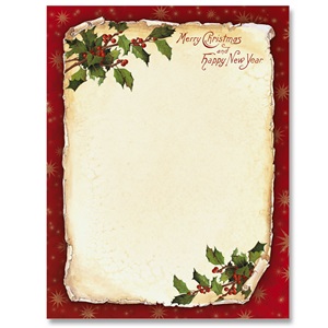 card printable color paper business Holly Fashioned PaperDirect's Papers Border Old card printable color paper business Holly Fashioned PaperDirect's Papers Border Old