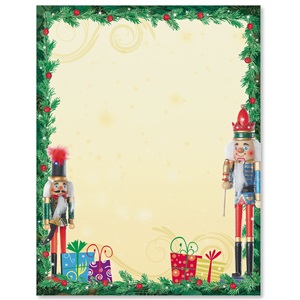 Nutcracker Border Nutcracker Soiree Border Papers PaperDirect39s