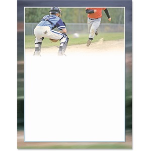 Softball Border Papers | PaperDirect's
