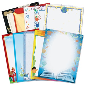 Kids Education Border Papers Variety Pack | PaperDirect's