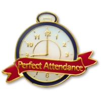 Perfect Attendance Pin