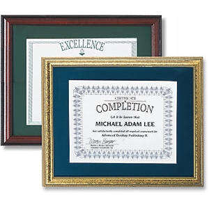 Large Certificate Frames by PaperDirect