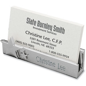 Star Business Card Holder by PaperDirect