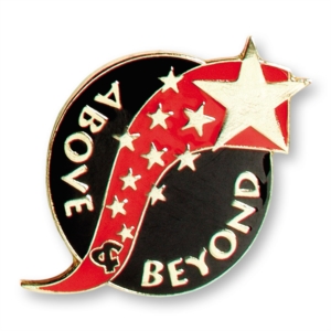 Shooting Star Above Beyond Pin by PaperDirect