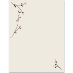 Simple Blossoms Border Papers by PaperDirect