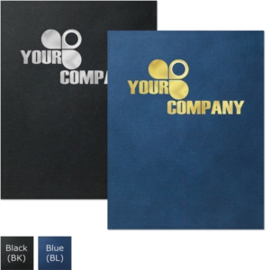 Custom Foil Presentation Folders Jackets by PaperDirect