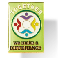 Together we make a Difference Pin by PaperDirect