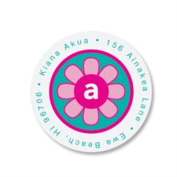 Bloom Round Address Labels by PaperDirect