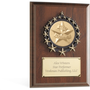 Star Medallion Star Plaque by PaperDirect