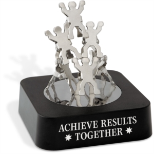 Teamwork Clips Magnetic Sculpture