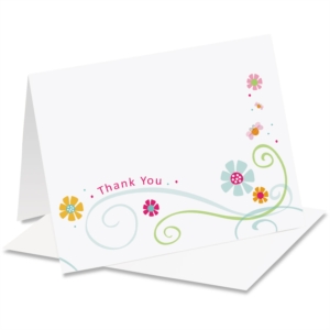 Cheerful Thank You NoteCards