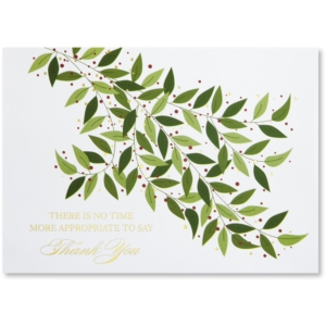 Reaching Out Deluxe Holiday Greeting Card by PaperDirect