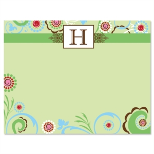 Eccentric Personalized Correspondence Cards by PaperDirect