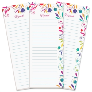 Dazzling Fantasy Personalized List Pads by PaperDirect