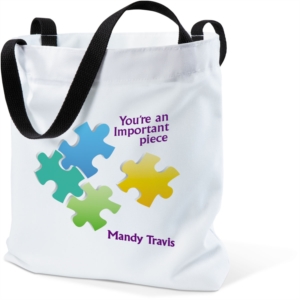 Important Piece Tote Bag by PaperDirect