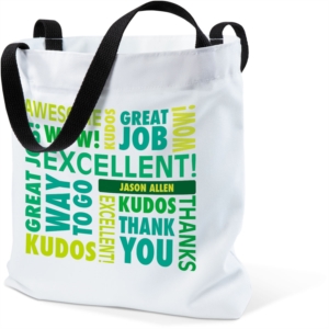Wow Great Job Tote Bag by PaperDirect