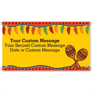 Fiesta Vinyl Banners by PaperDirect