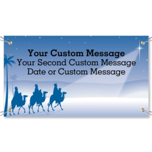 Wise Men Vinyl Banners by PaperDirect