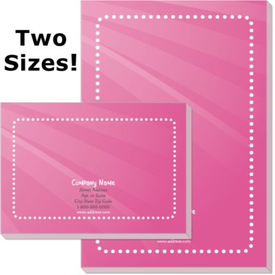 Pink Coupon Border Post-it® Notes by PaperDirect