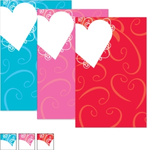 Heart Shaped Wishes Casual Invitations by PaperDirect