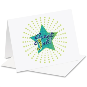 Great Job Star NoteCards 