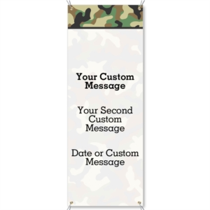 Camouflage Vertical Banners by PaperDirect