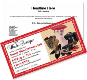 Add Your Own Design Oversized Postcard by PaperDirect