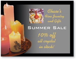 Aroma Candles Postcards