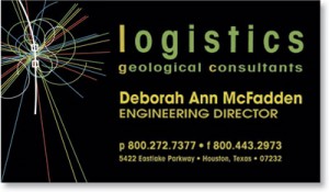 Atomic Collision Business Cards by PaperDirect