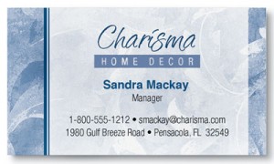 Charisma Business Cards