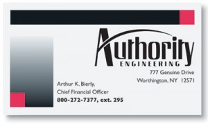 Enterprise Business Cards