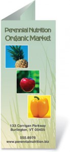 Perennial Greens 3-Panel Brochures