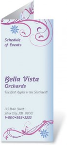 Bella 3 Panel Brochures