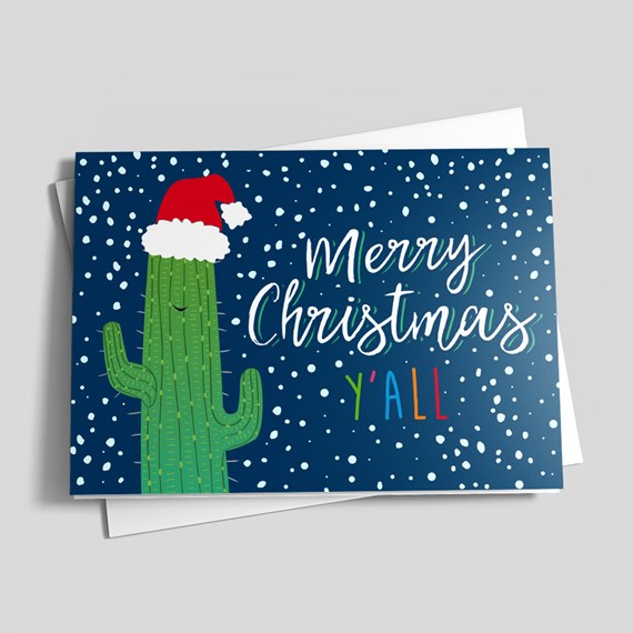 whimsical Christmas card