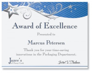 Star Gala Specialty Certificates by PaperDirect